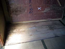 床板・畳の被害